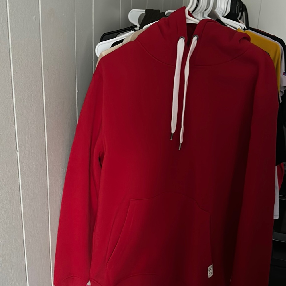 Red hoodie